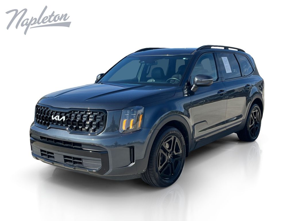 Gravity Gray 2024 Kia Telluride SUV / Crossover All-Wheel Drive 8-Speed Automatic