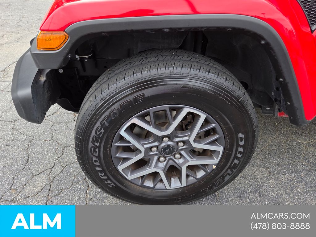 Used 2025 Red Jeep Sahara image 3
