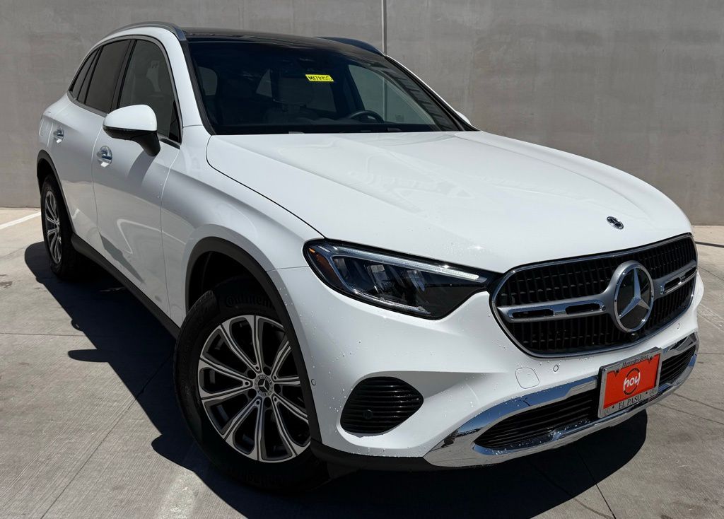 Polar White 2026 Mercedes-Benz GLC 300 4MATIC SUV / Crossover All-Wheel Drive 9-Speed Automatic