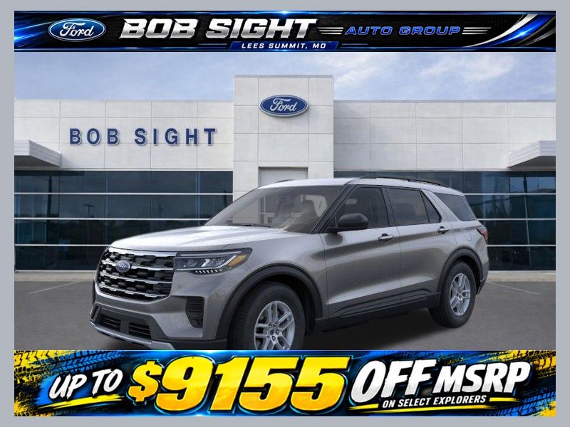 Carbonized Gray Metallic 2026 Ford Explorer SUV / Crossover All-Wheel Drive Automatic