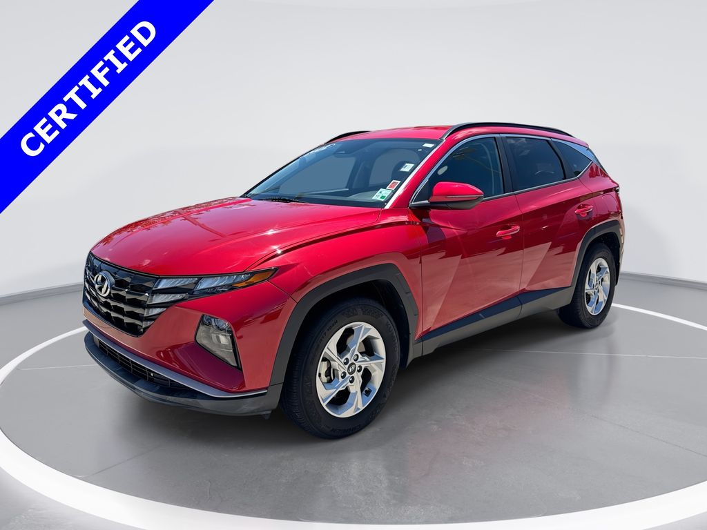 Calypso Red 2022 Hyundai Tucson SEL FWD SUV / Crossover Front-Wheel Drive 8-Speed Automatic