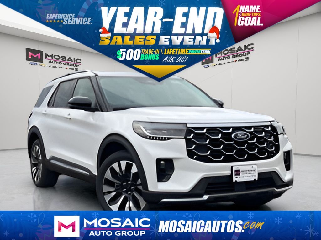 New 2025 Ford Explorer Platinum SUVs