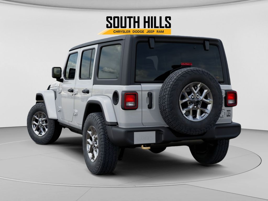 2026 Jeep Wrangler 85th Anniversary Edition White/off-white at South Hills CDJR