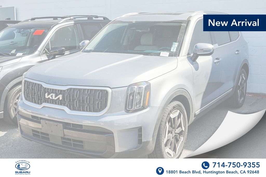 Everlasting Silver 2023 Kia Telluride EX FWD SUV / Crossover Front-Wheel Drive 8-Speed Automatic