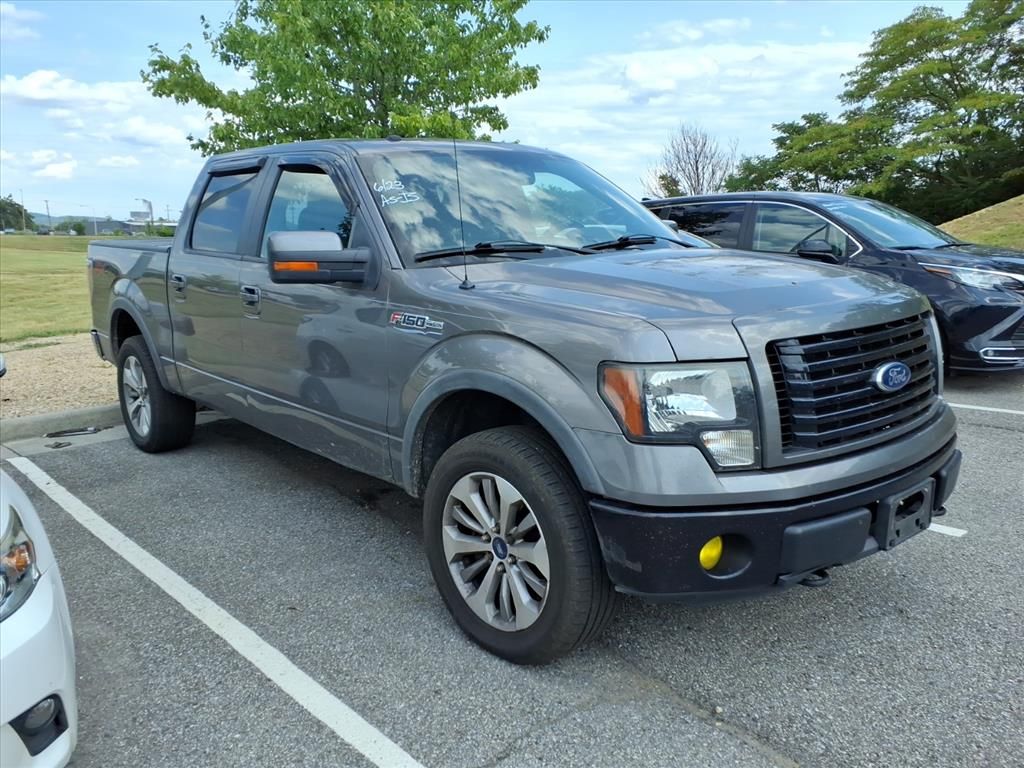 Sterling Gray Metallic 2012 Ford F-150 Pickup Truck Four-Wheel Drive 6-Speed Automatic