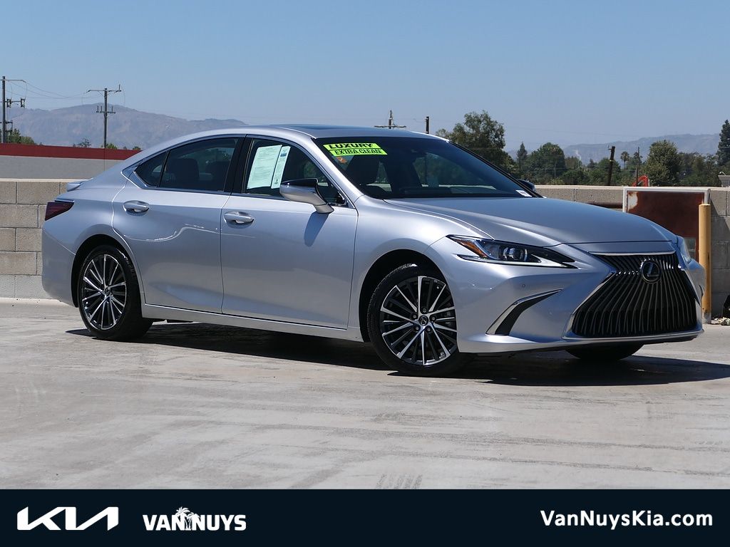 Iridium 2023 Lexus ES Hybrid Sedan Front-Wheel Drive Continuously Variable Transmission
