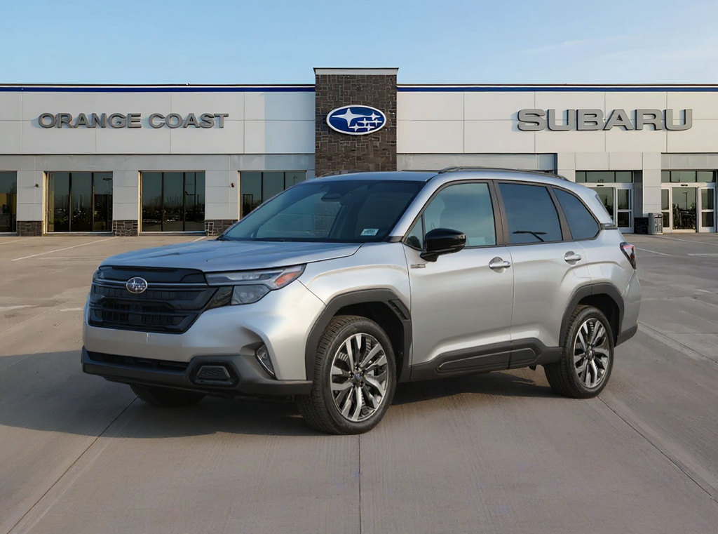 Ice Silver Metallic 2026 Subaru Forester Hybrid SUV / Crossover All-Wheel Drive Continuously Variable Transmission