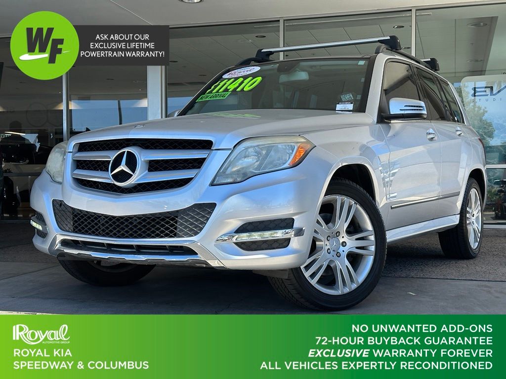 Silver 2014 Mercedes-Benz GLK SUV / Crossover Rear-Wheel Drive 7-Speed Automatic