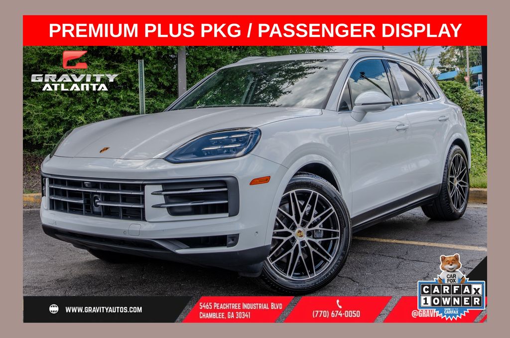 White 2024 Porsche Cayenne SUV / Crossover All-Wheel Drive 8-Speed Automatic