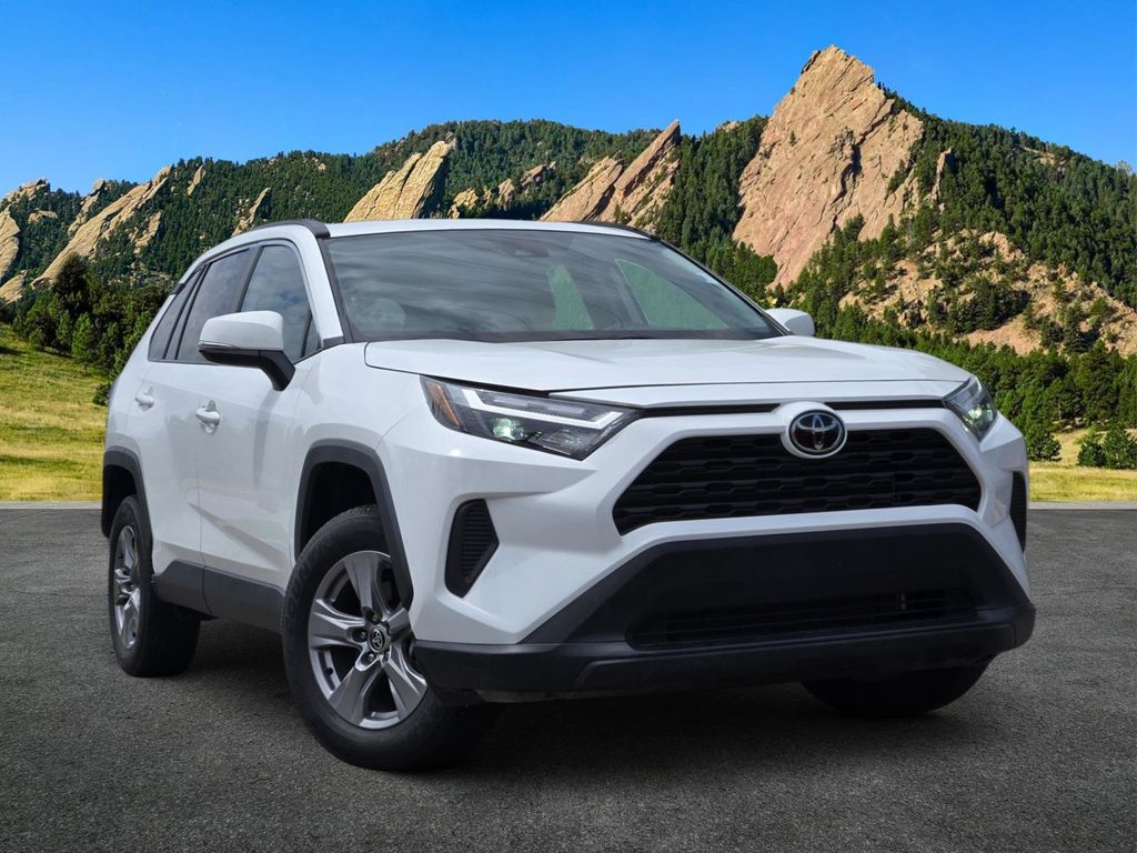 White (Wind Chill Pearl) 2024 Toyota RAV4 SUV / Crossover All-Wheel Drive 8-Speed Automatic
