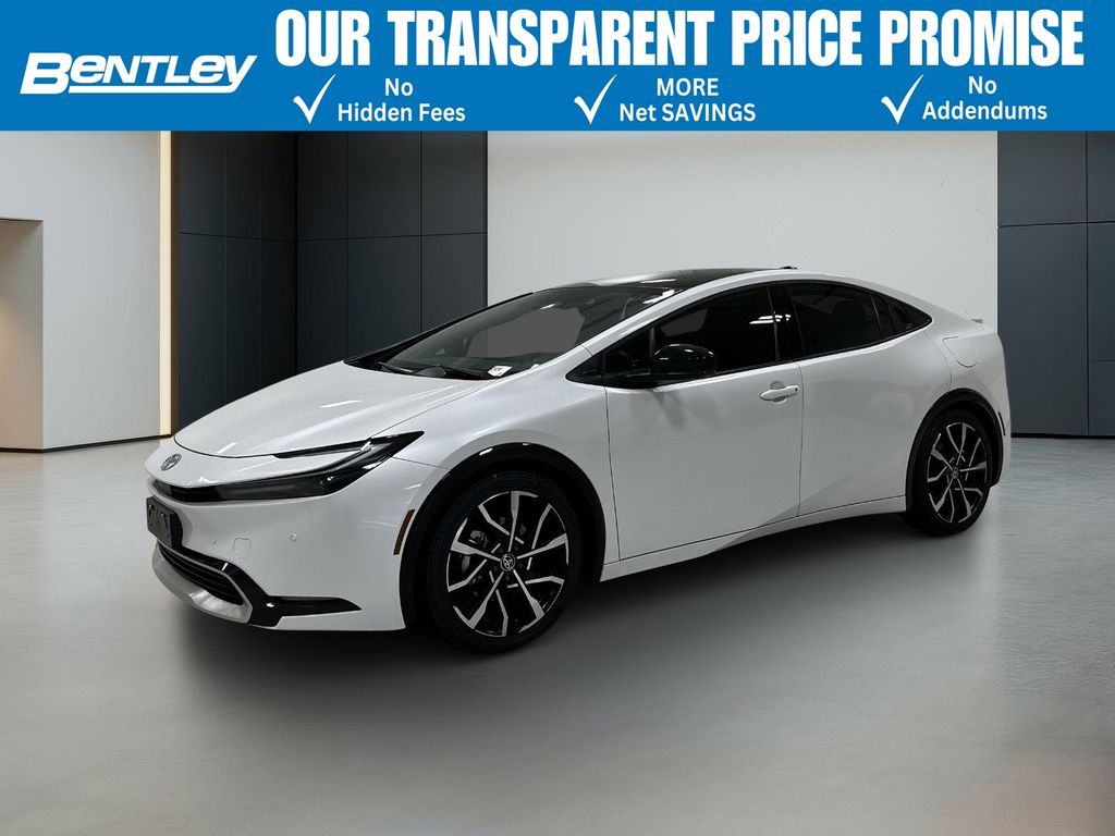 Pearl 2024 Toyota Prius Prime XSE FWD Hatchback Front-Wheel Drive Continuously Variable Transmission