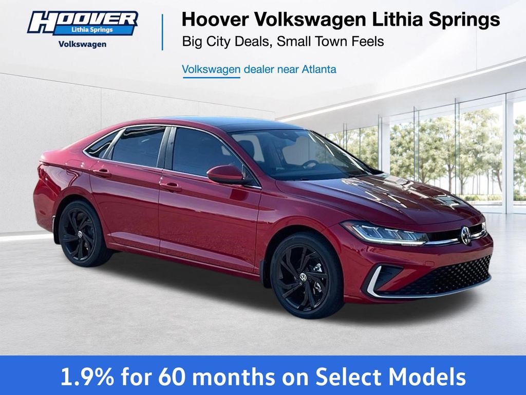 Kings Red Metallic 2026 Volkswagen Jetta Sedan Front-Wheel Drive 8-Speed Automatic