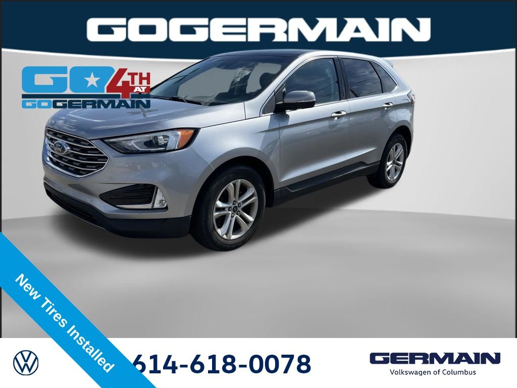 Silver Metallic 2020 Ford Edge SUV / Crossover All-Wheel Drive 8-Speed Automatic