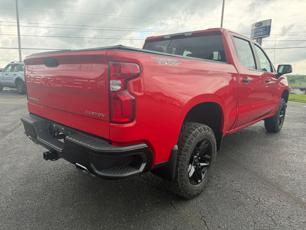 2020 Chevrolet Silverado 1500 Custom Trail Boss Red at Phil Fitts Ford