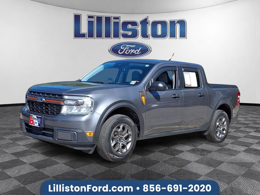 Carbonized Gray Metallic 2022 Ford Maverick XLT SuperCrew AWD Pickup Truck All-Wheel Drive 8-Speed Automatic