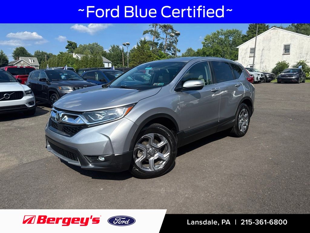 Lunar Silver Metallic 2017 Honda CR-V SUV / Crossover All-Wheel Drive Continuously Variable Transmission