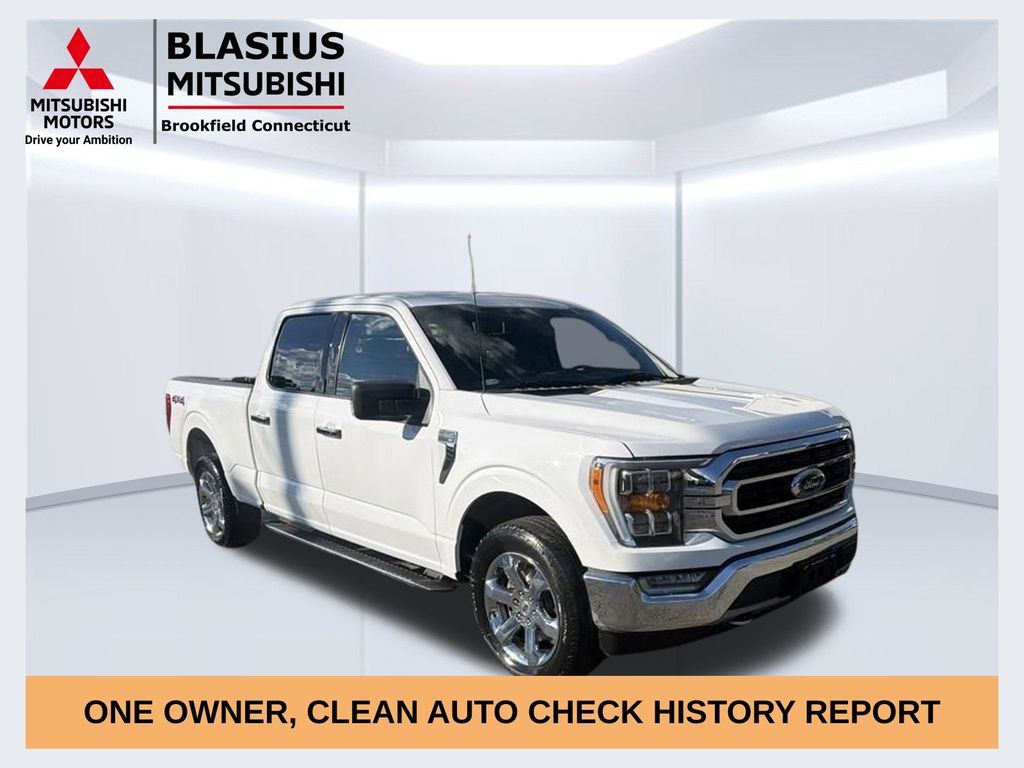 Oxford White 2021 Ford F-150 Pickup Truck Four-Wheel Drive Automatic