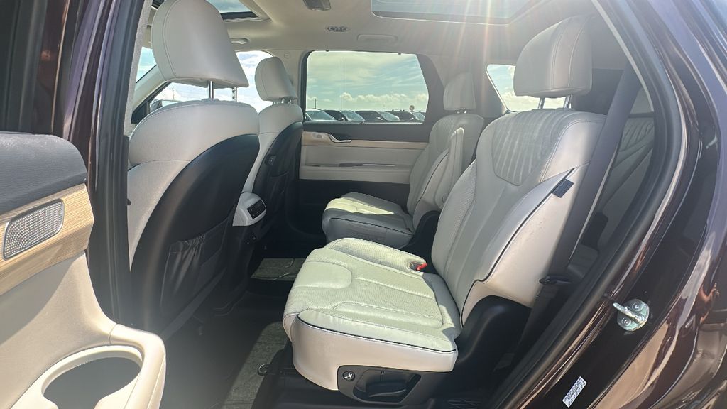 2024 Hyundai Palisade Limited Red at DeMontrond Gulf Freeway