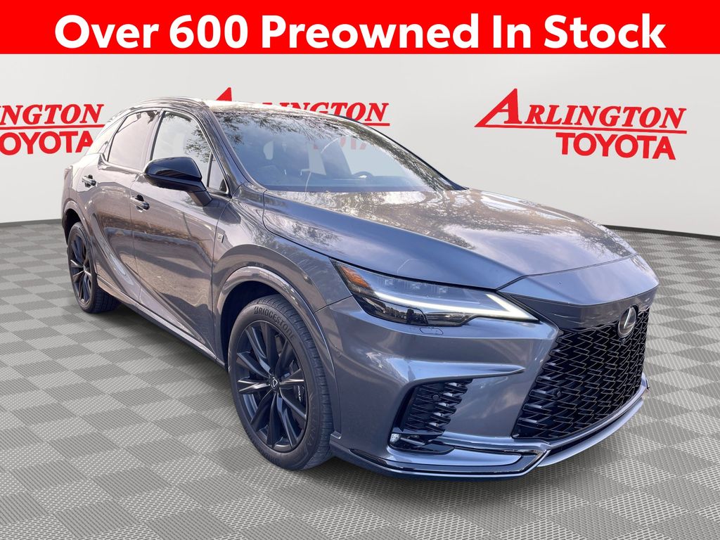 Cloudburst Gray 2024 Lexus RX Hybrid 500h F Sport Performance AWD SUV / Crossover All-Wheel Drive 6-Speed Automatic