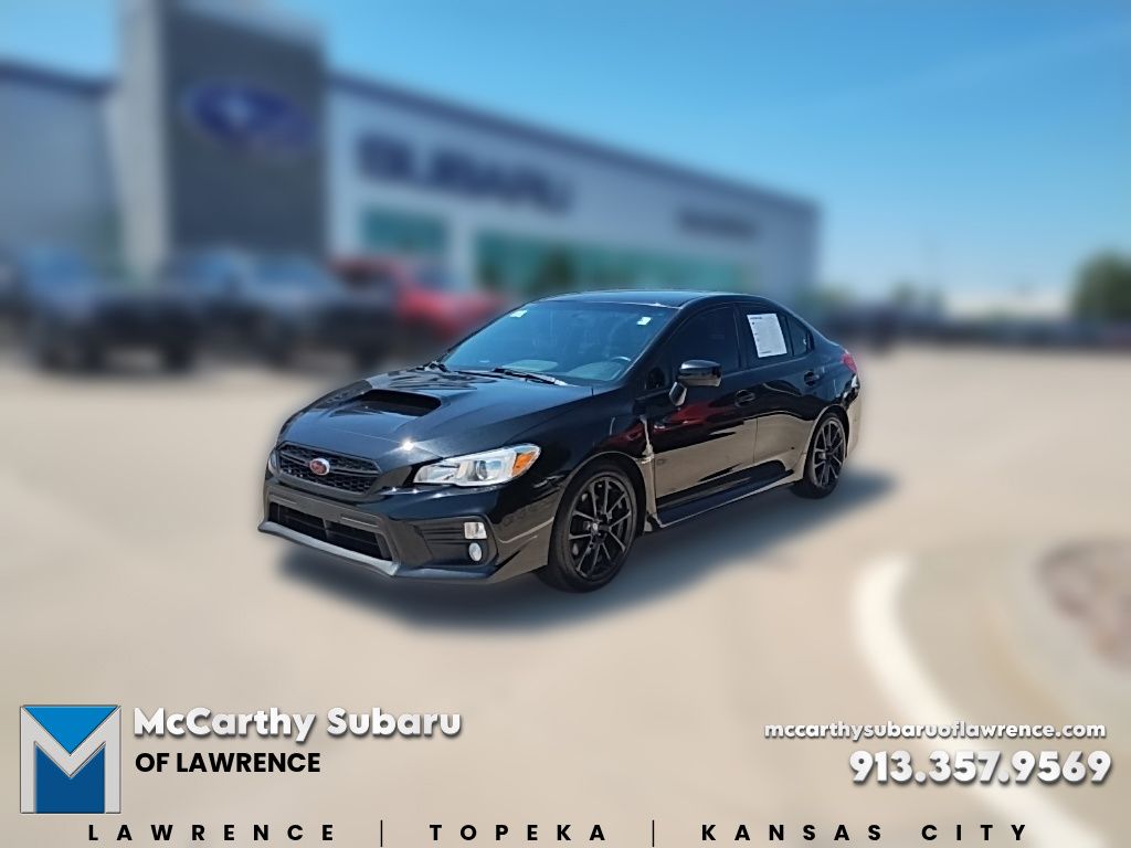 Crystal Black Silica 2020 Subaru WRX Sedan All-Wheel Drive 6-Speed Manual
