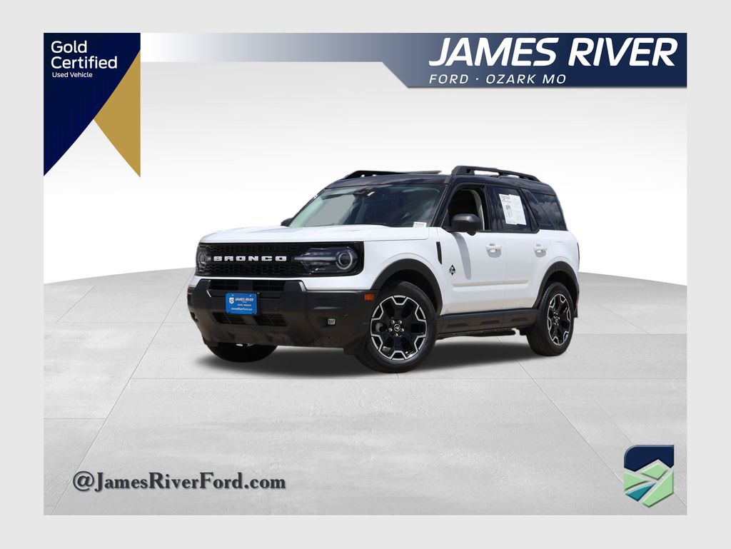Oxford White 2025 Ford Bronco Sport SUV / Crossover All-Wheel Drive 8-Speed Automatic