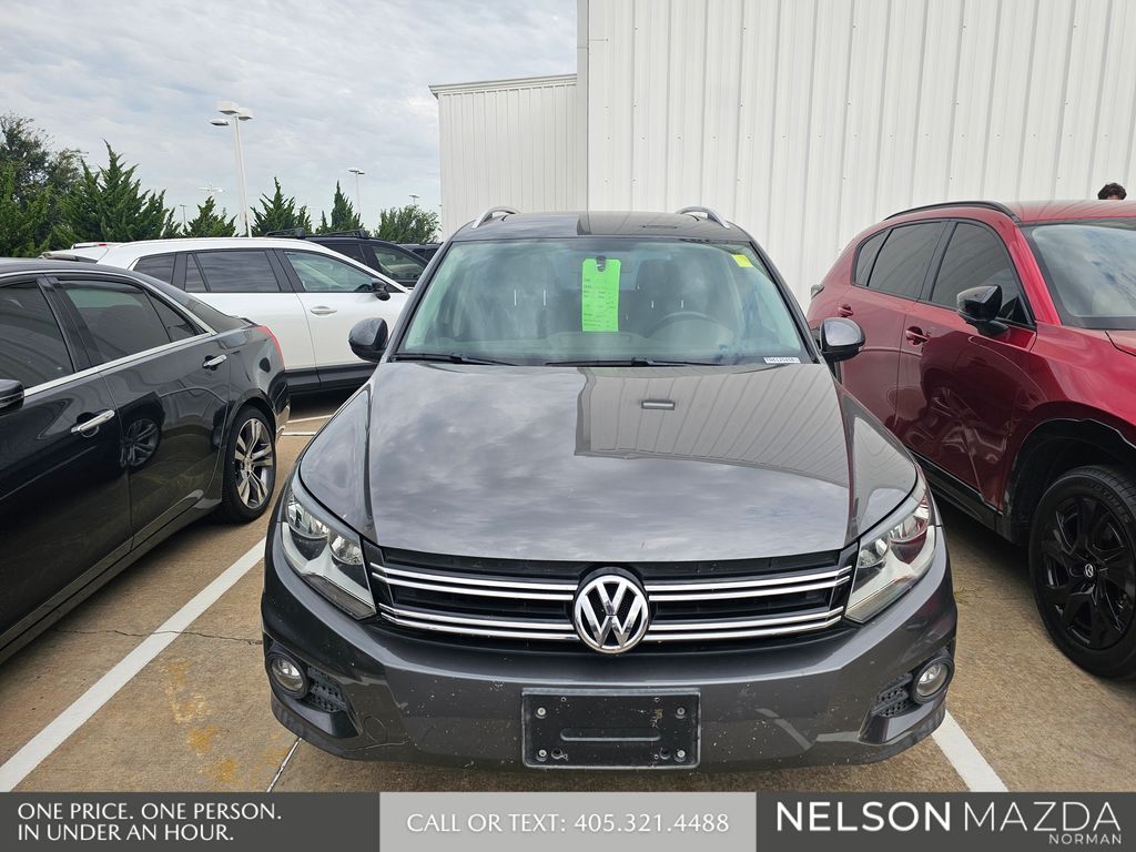 Used 2012 Volkswagen Tiguan SE with VIN WVGBV7AX6CW090461 for sale in Norman, OK