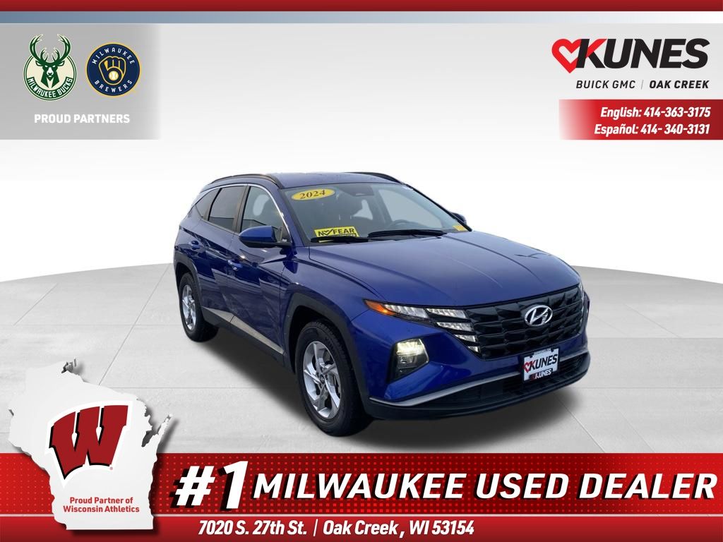 Intense Blue 2024 Hyundai Tucson SEL Fleet AWD SUV / Crossover All-Wheel Drive 8-Speed Automatic