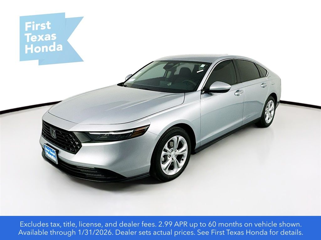 New Car 2025 Honda Accord  Lx For Sale Under $30,000 In Austin, Texas