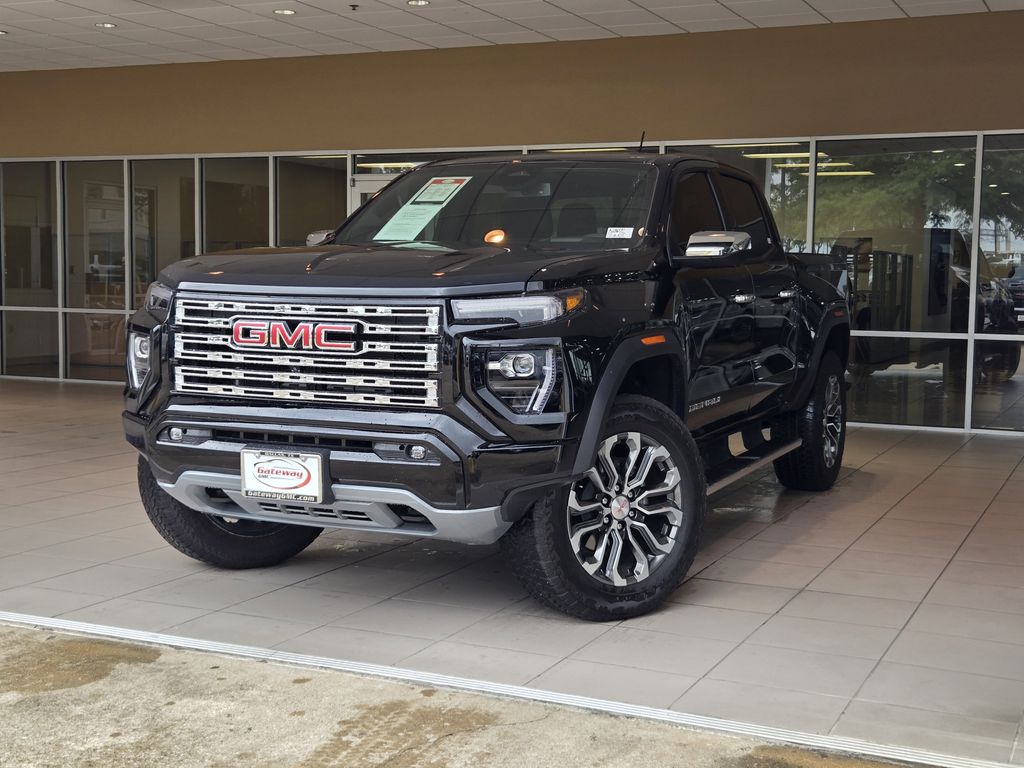 Onyx Black 2026 GMC Canyon Denali Crew Cab 4WD Pickup Truck Four-Wheel Drive 8-Speed Automatic