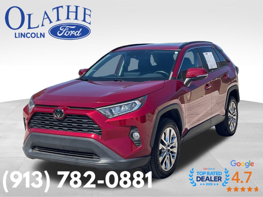 Pearl 2020 Toyota RAV4 XLE Premium AWD SUV / Crossover All-Wheel Drive 8-Speed Automatic