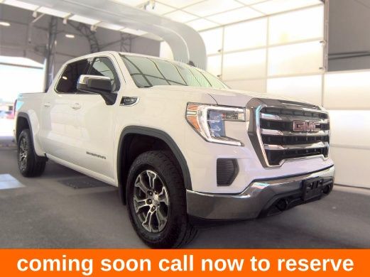 White 2019 GMC Sierra 1500 Pickup Truck Four-Wheel Drive 8-Speed Automatic