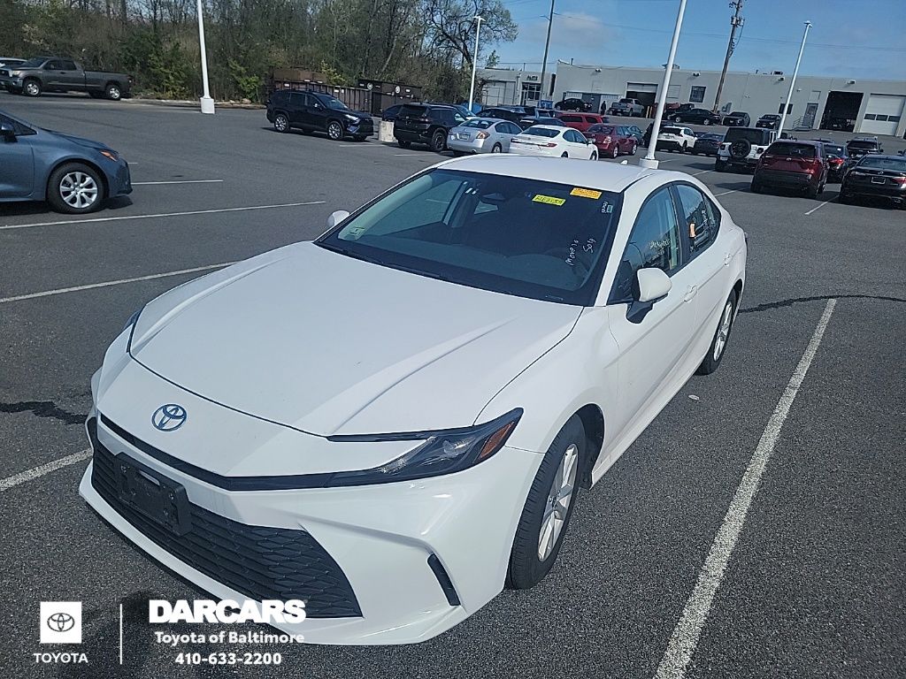 Ice Cap 2025 Toyota Camry LE FWD Sedan Front-Wheel Drive Continuously Variable Transmission