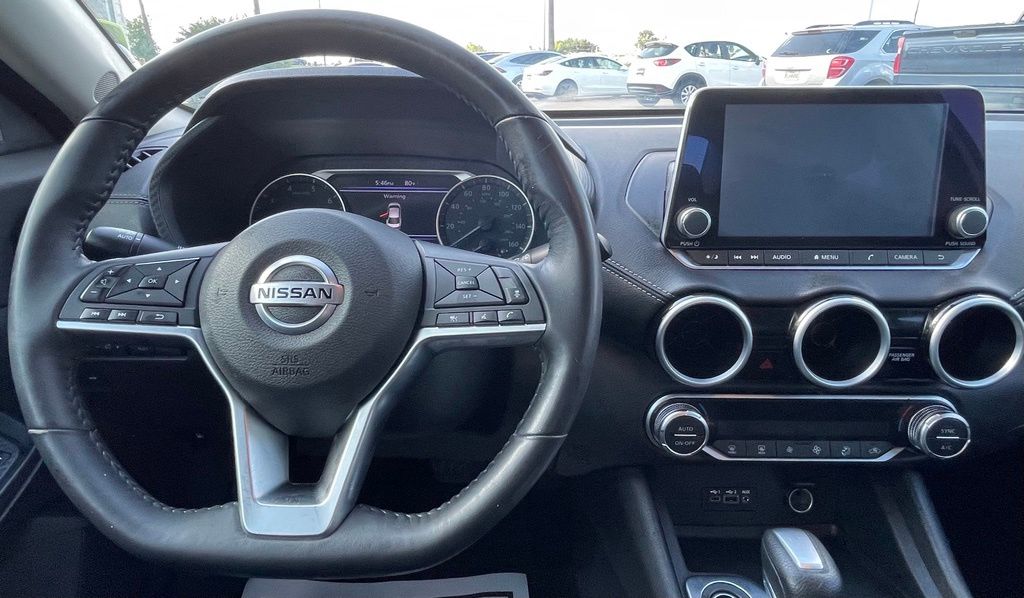 2020 Nissan Sentra SV White at South Houston Nissan