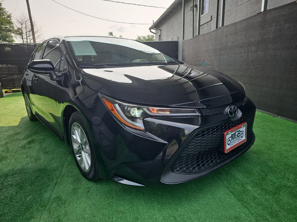Black Sand Pearl 2021 Toyota Corolla Sedan Front-Wheel Drive Continuously Variable Transmission