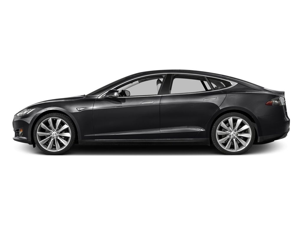 Black 2016 Tesla Model S Sedan All-Wheel Drive 1-Speed Automatic