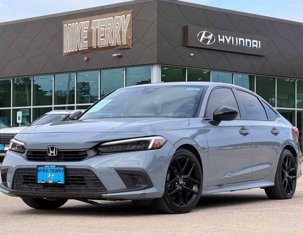 2024 Honda Civic Sport FWD Sedan Front-Wheel Drive Continuously Variable Transmission