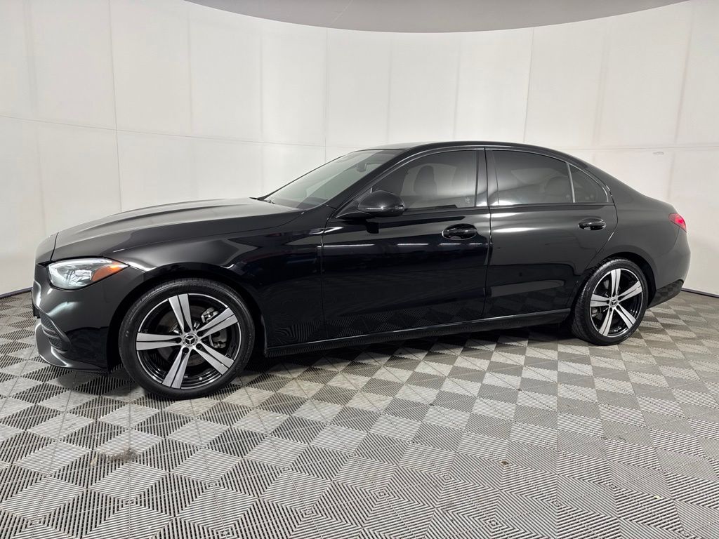 Black 2023 Mercedes-Benz C-Class Sedan All-Wheel Drive 9-Speed Automatic