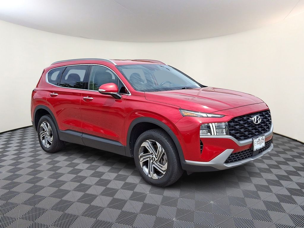 Calypso Red 2023 Hyundai Santa Fe SUV / Crossover All-Wheel Drive 8-Speed Automatic