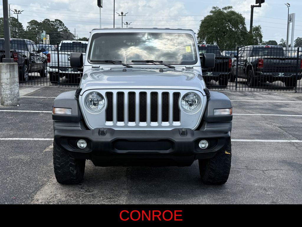 2023 Jeep Wrangler Sport S Silver at Bayway Cadillac of The Woodlands