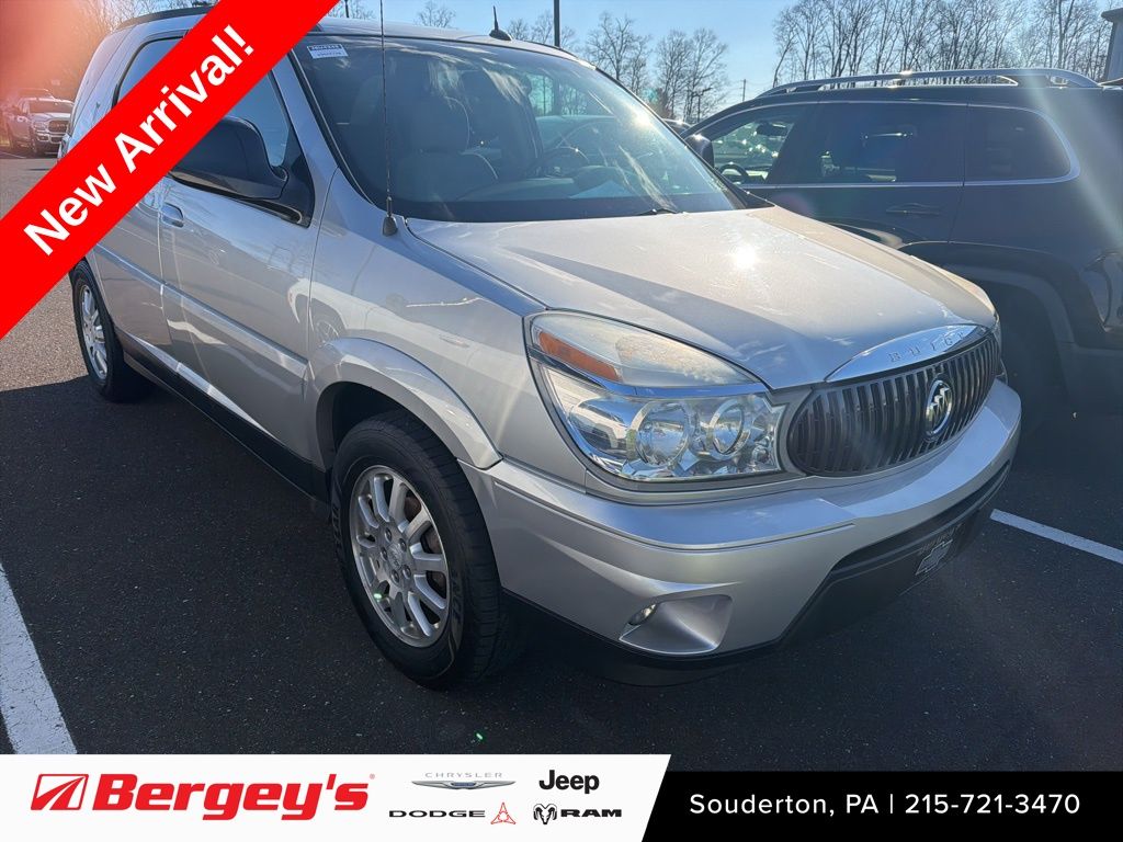 Silver (Platinum Metallic) 2006 Buick Rendezvous CX FWD SUV / Crossover Front-Wheel Drive 4-Speed Automatic Overdrive