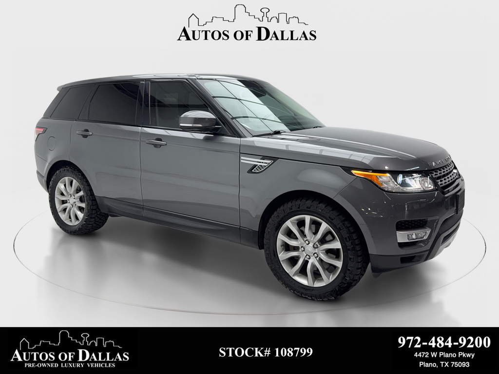 Gray 2016 Land Rover Range Rover Sport SUV / Crossover All-Wheel Drive 8-Speed Automatic