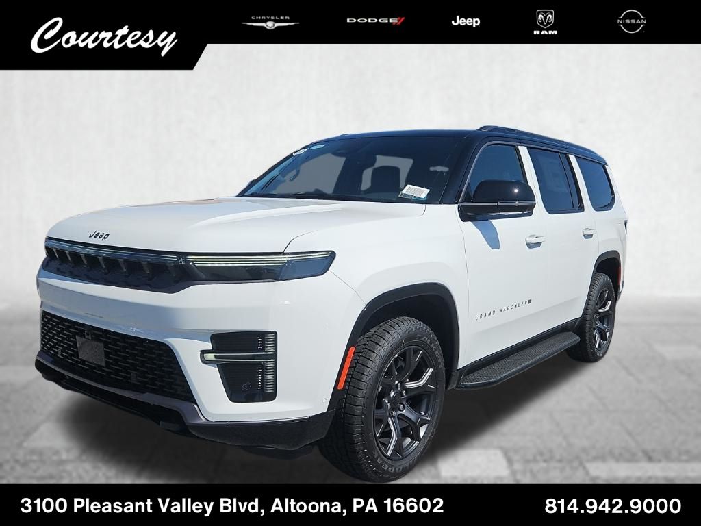 Bright White Clearcoat 2026 Jeep Grand Wagoneer SUV / Crossover Four-Wheel Drive 8-Speed Automatic