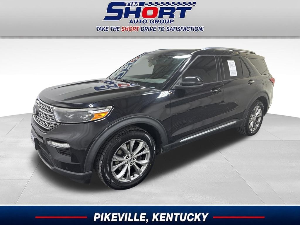 Agate Black Metallic 2020 Ford Explorer SUV / Crossover All-Wheel Drive Automatic