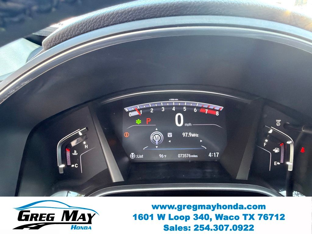 2019 Honda CR-V EX-L Blue at Greg May Honda