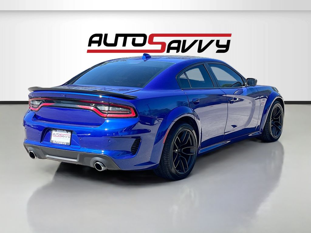 2022 Dodge Charger R/T Scat Pack Widebody Blue at AutoSavvy Houston Southwest