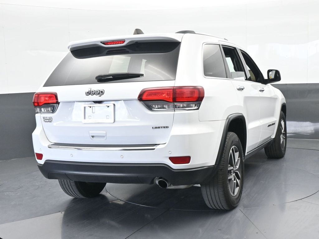 Used 2021 Bright White Clearcoat Jeep Limited image 5