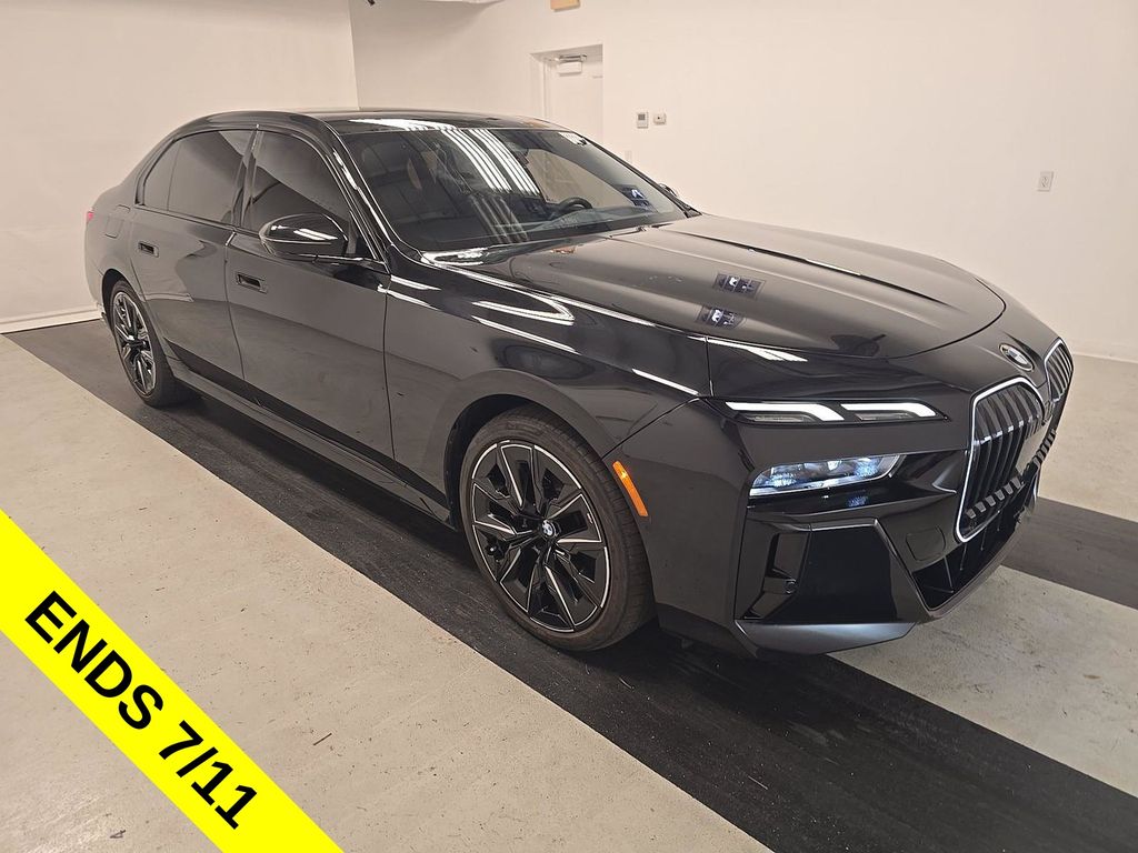 Black Sapphire Metallic 2024 BMW 7 Series Sedan Rear-Wheel Drive 8-Speed Automatic