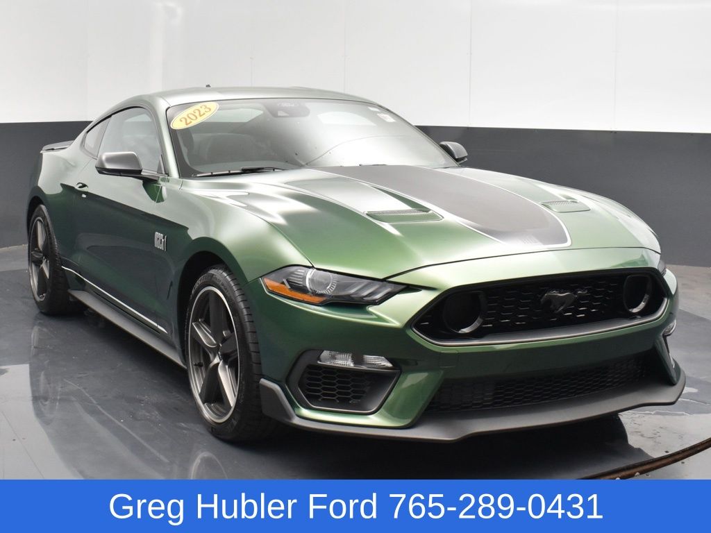 Green Metallic 2023 Ford Mustang Coupe Rear-Wheel Drive Automatic