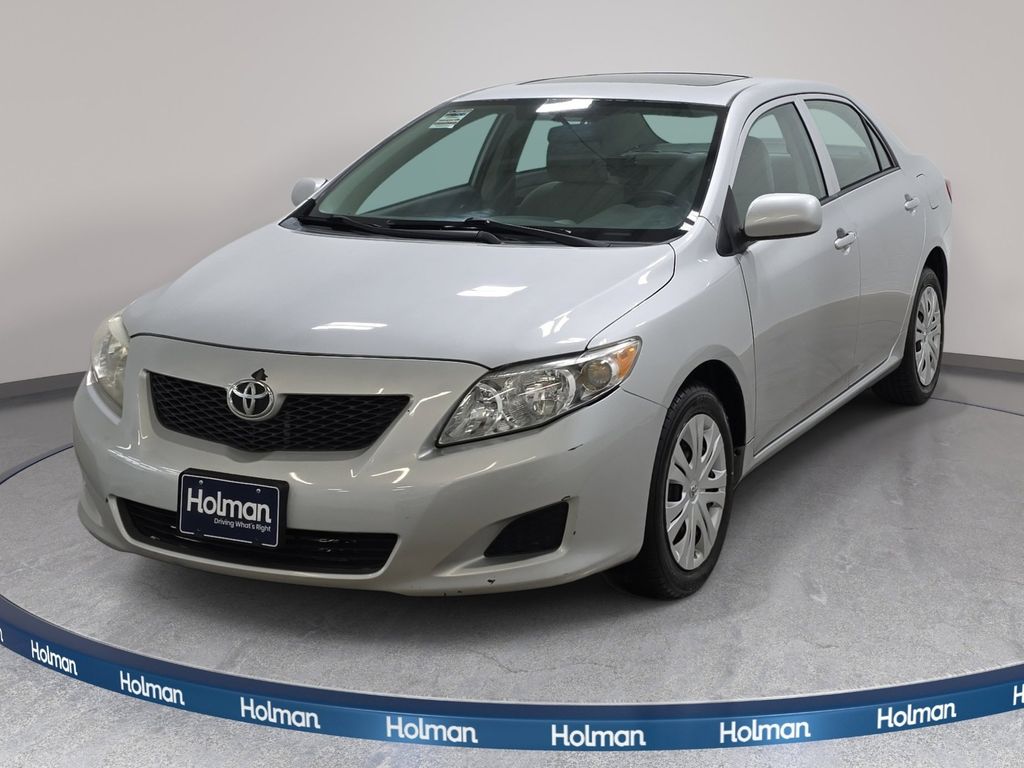 Classic Silver Metallic 2010 Toyota Corolla Sedan Front-Wheel Drive 4-Speed Automatic