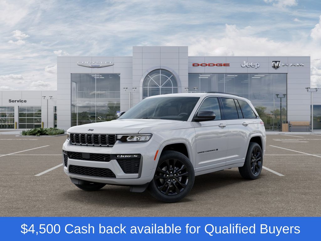Bright White Clearcoat 2026 Jeep Grand Cherokee SUV / Crossover Four-Wheel Drive 8-Speed Automatic